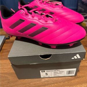 Adidas Bright Pink Soccer Cleats